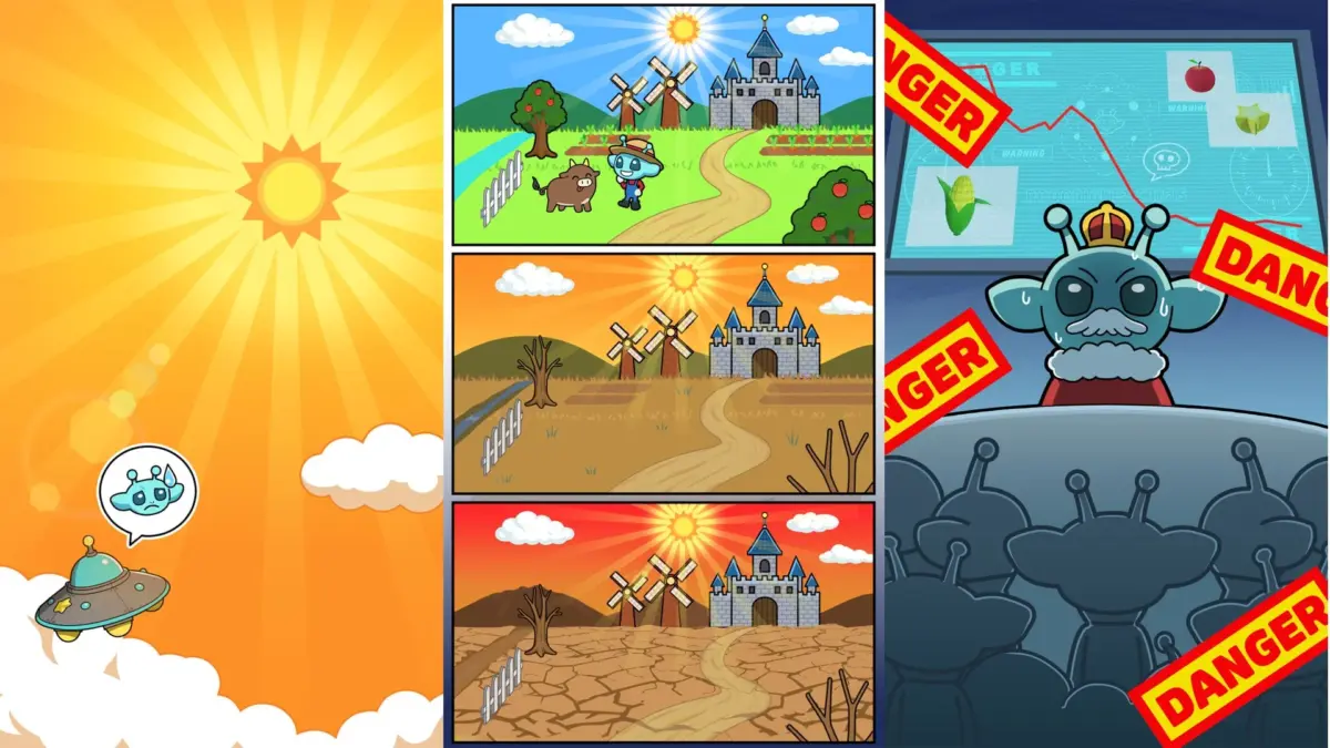 ストーリー背景の惑星ブーリオの危機