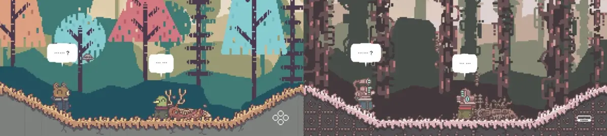 違う冬のぼくら ゲーム画面