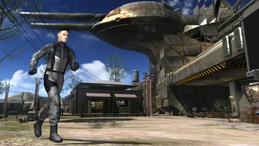 ゲーム画面 ベースキャンプ