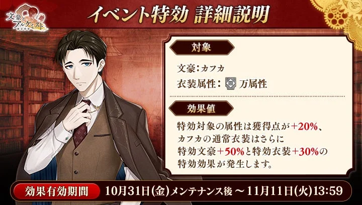 イベント特効詳細