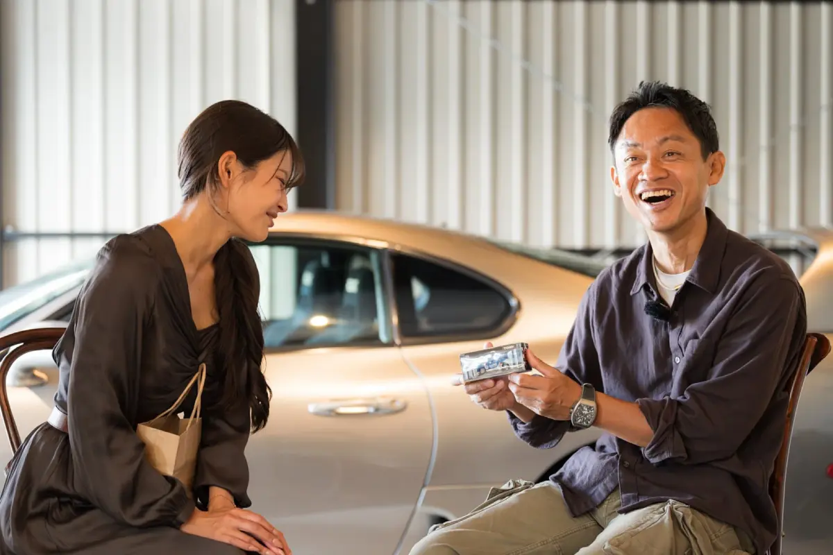 ハンドルの先に