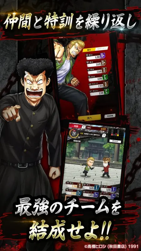 チーム編成と特訓