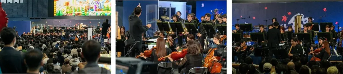 オーケストラコンサートの様子