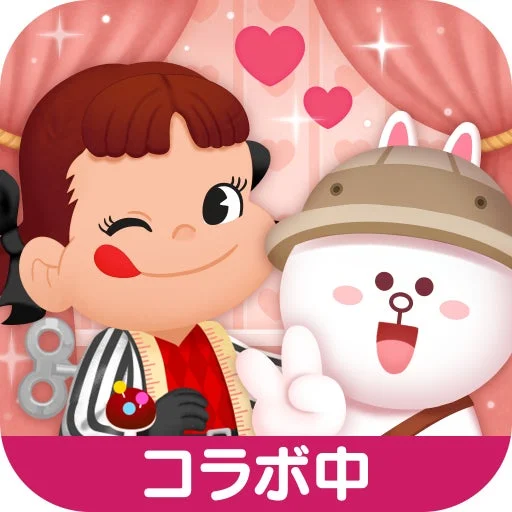 「LINE バブル2」ゲーム画面
