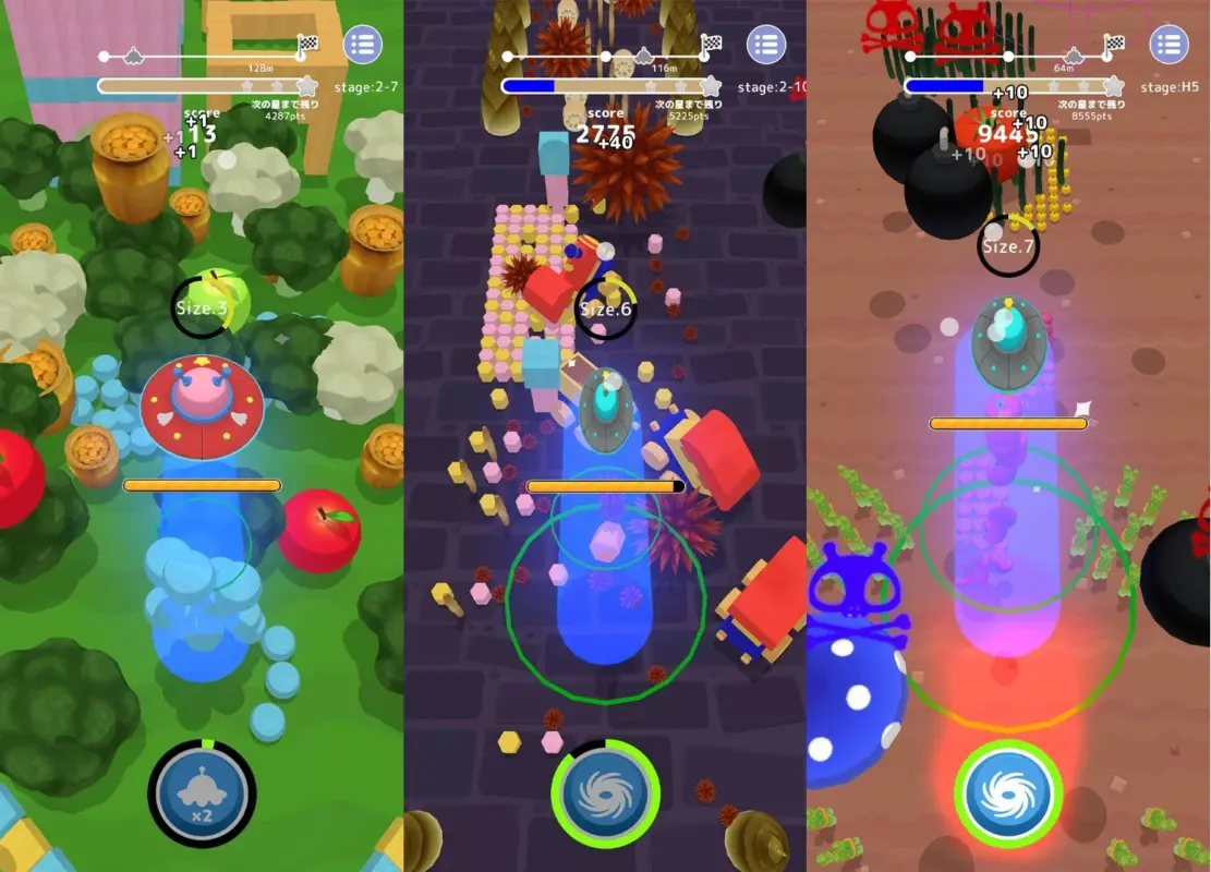 ゲームプレイ画面