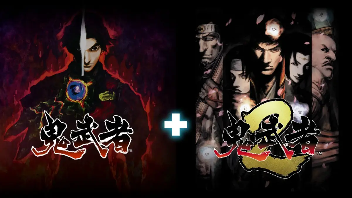 『鬼武者1+2 パック』パッケージアート