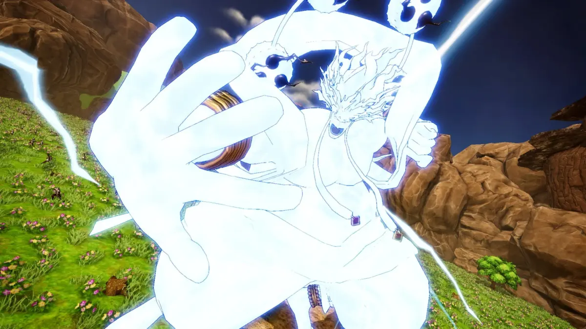 エネルの戦闘シーン