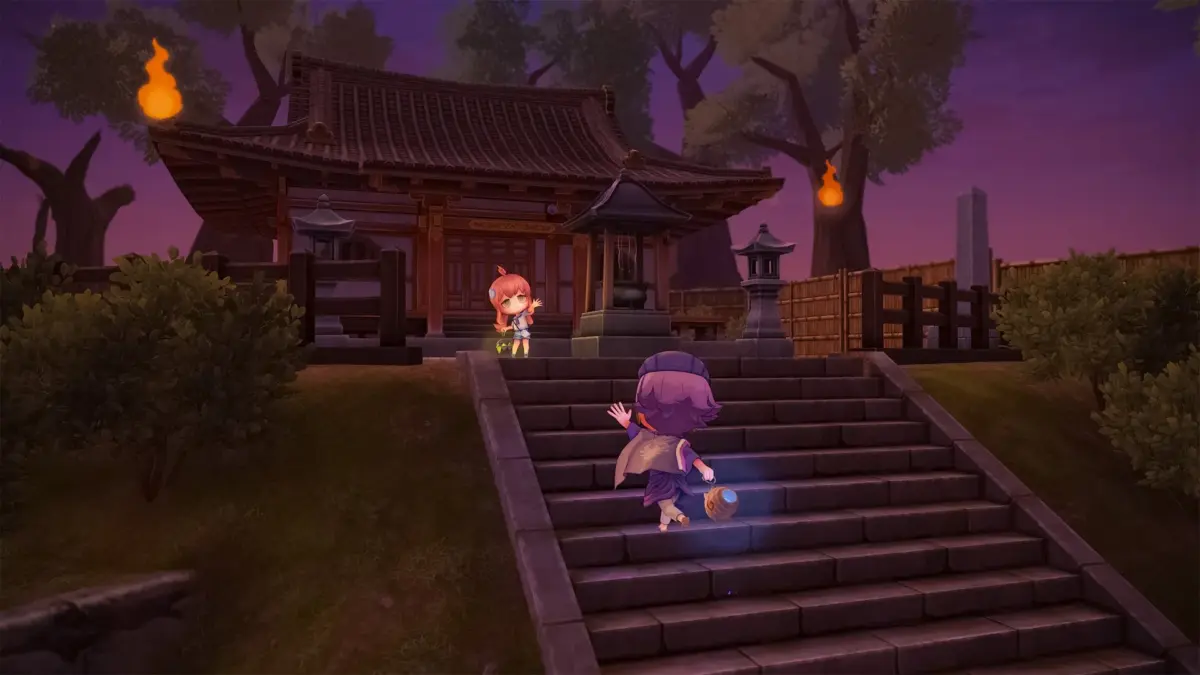 寺とキャラクター