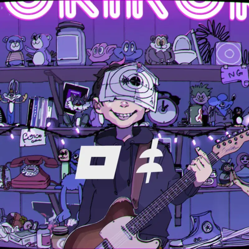 みきとPさんの楽曲「ロキ」のイメージイラスト