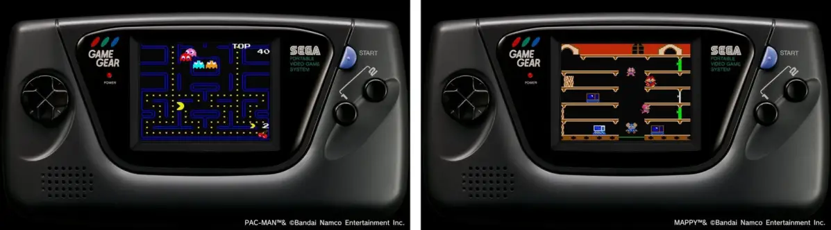 ゲームギアパックマンマッピー