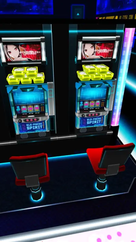 『Lパチスロ かぐや様は告らせたい』仕様の専用バーチャルホール