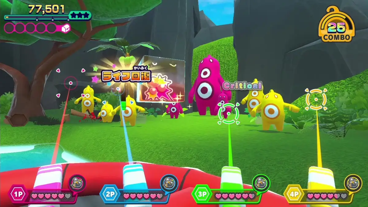 ゲームプレイ画面1