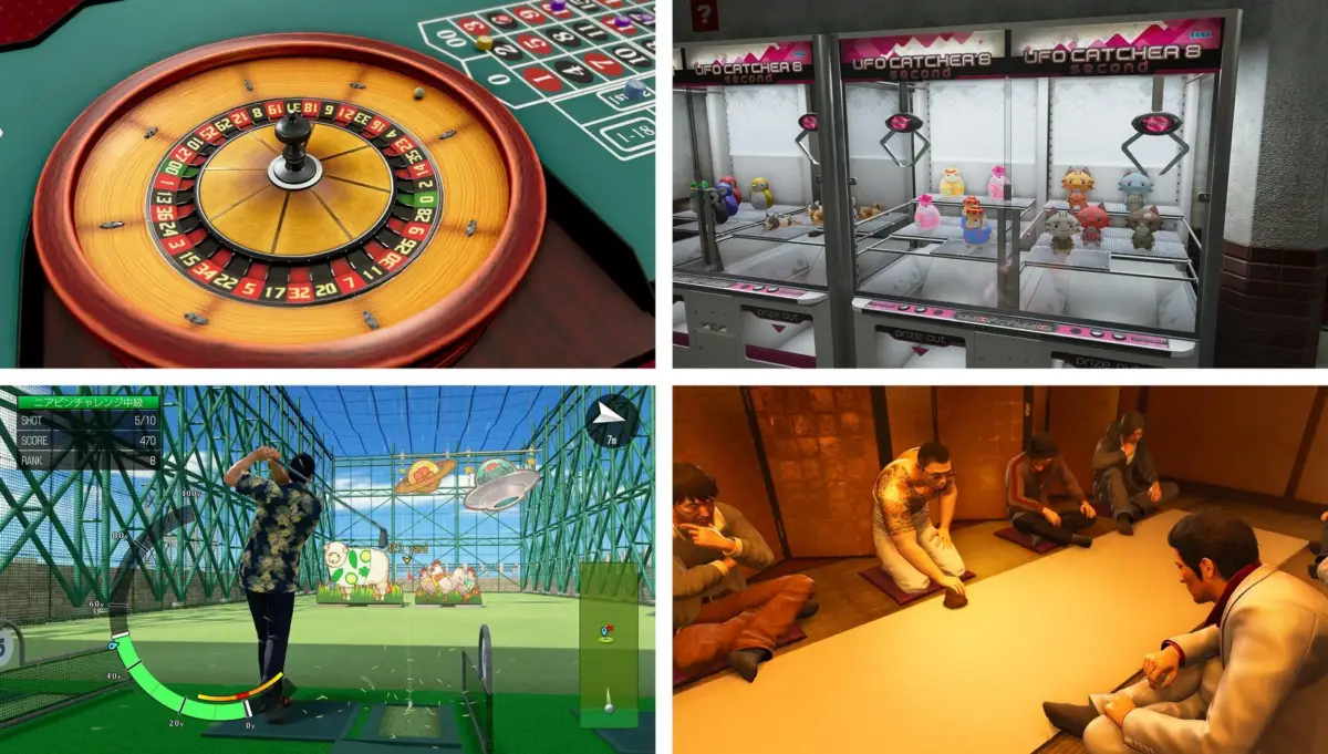 カジノ・UFOキャッチャー・ゴルフ