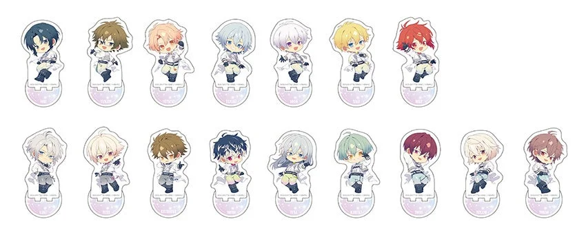 トレーディングミニアクリルスタンド レインボーシティver.