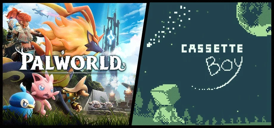 Palworldとカセットボーイのバンドル画像
