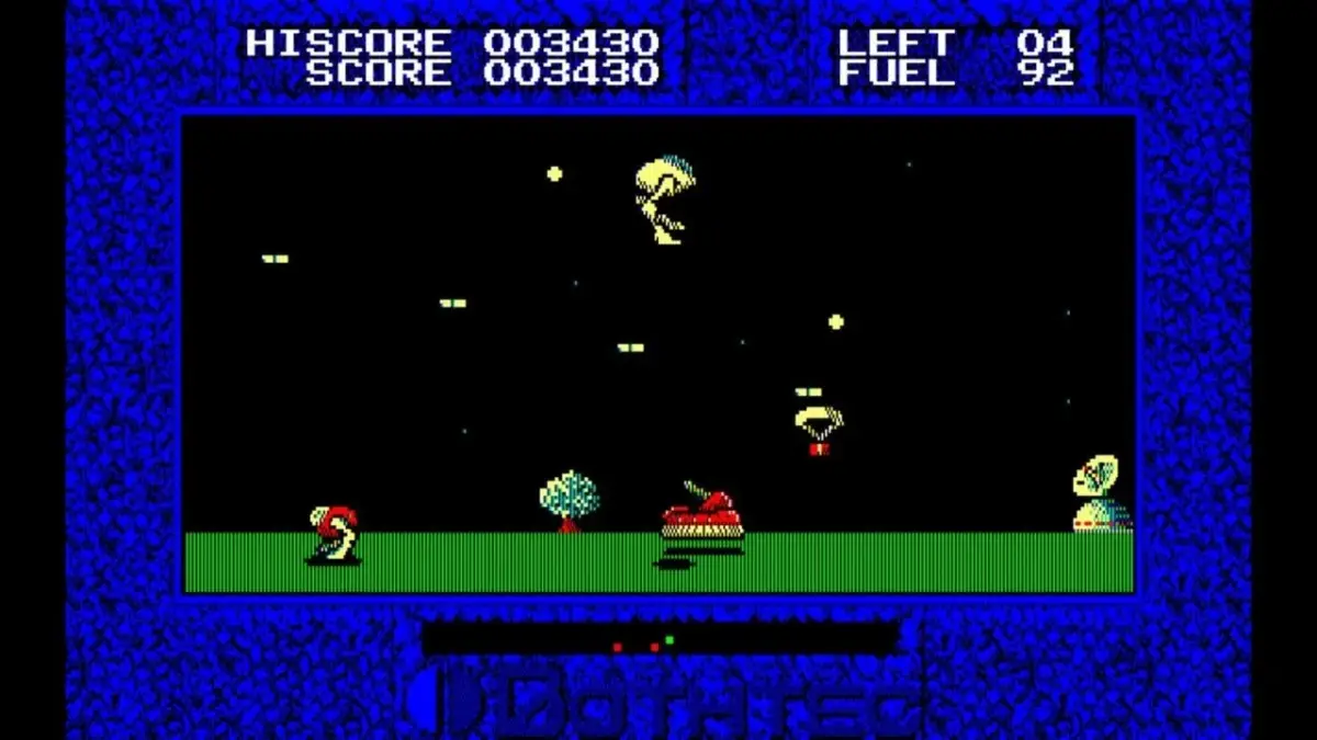 EGGコンソール エギー PC-8801 ゲーム画面