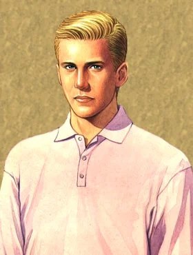 フレッド・ロビンズのキャラクターイラスト