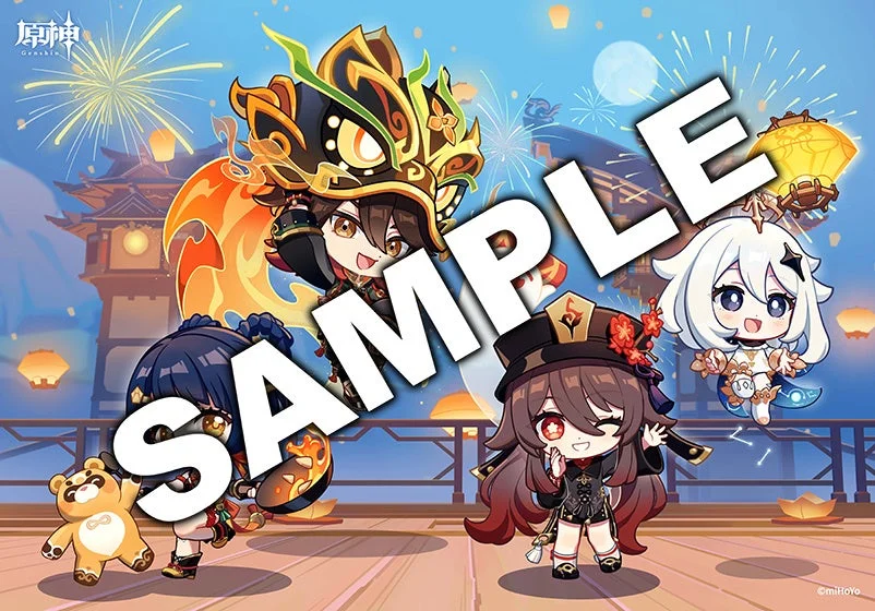 原神コラボ描きおろしキービジュアル