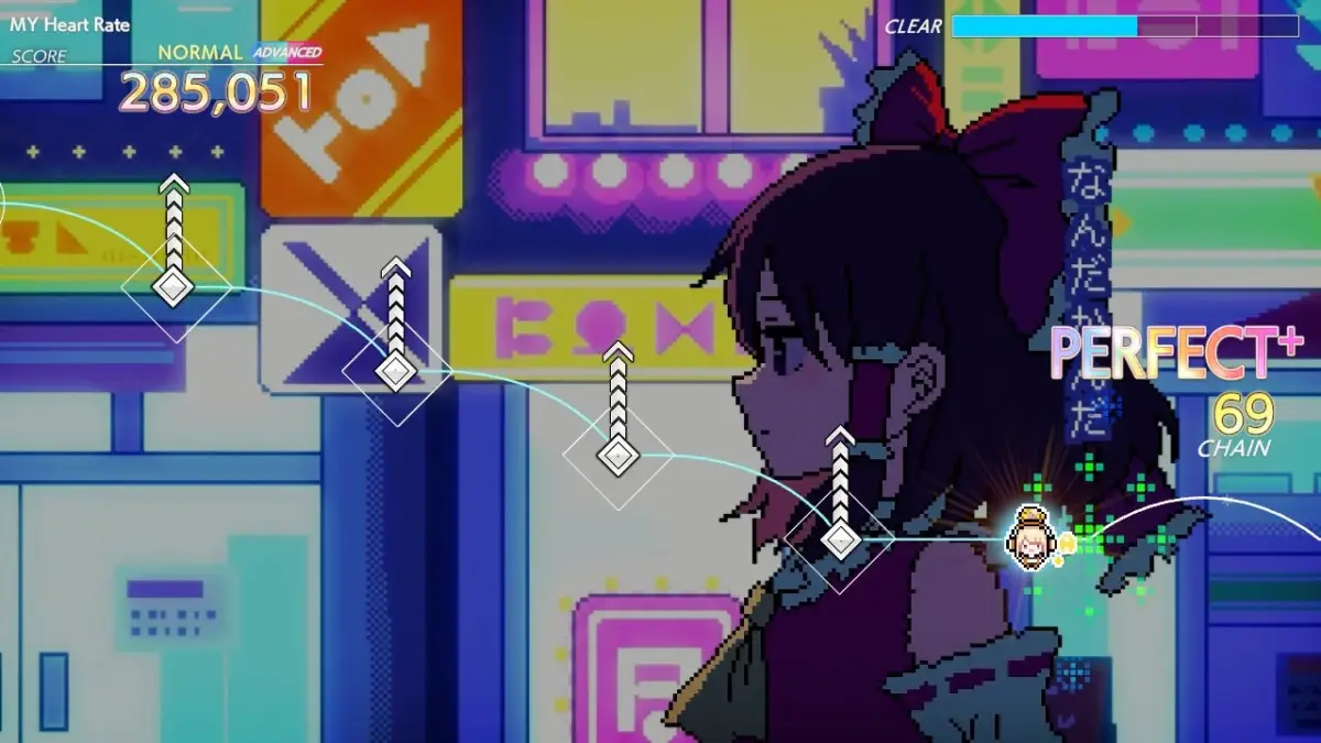 MY Heart Rate プレイ画面