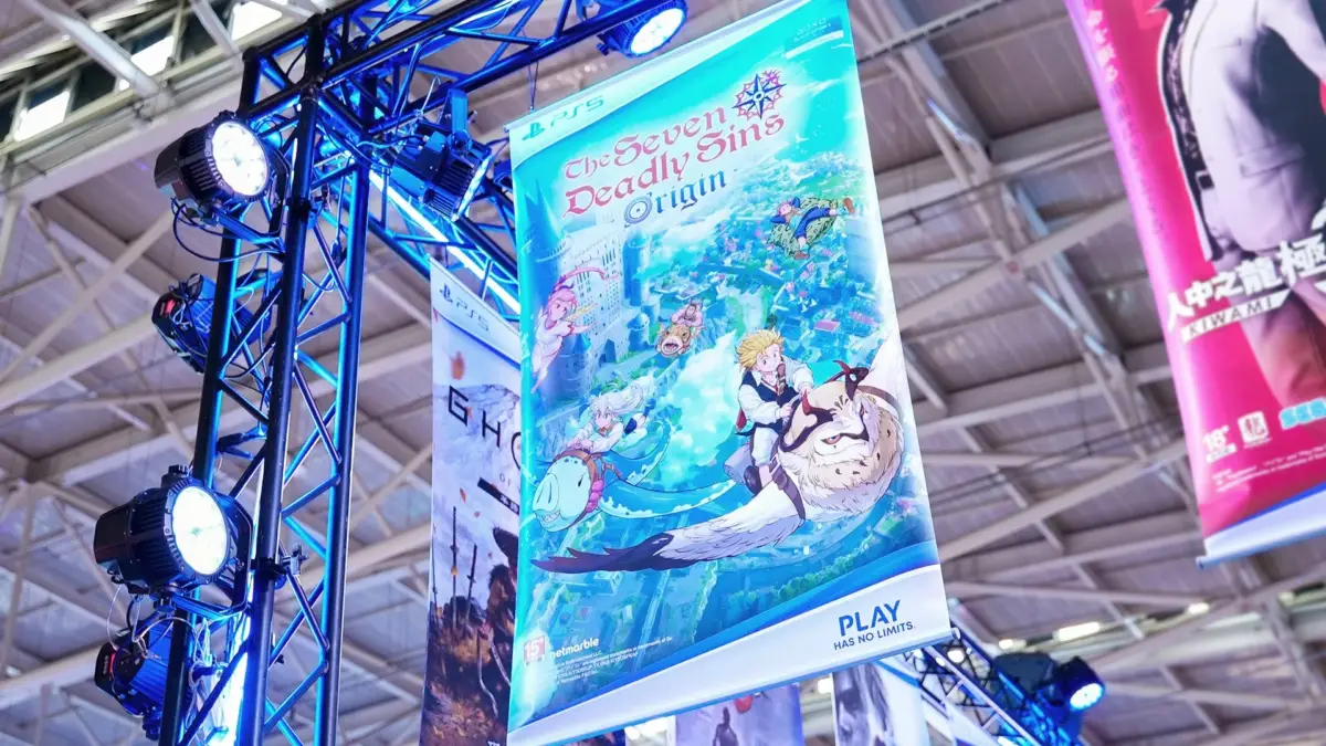 ゲームイベント展示風景