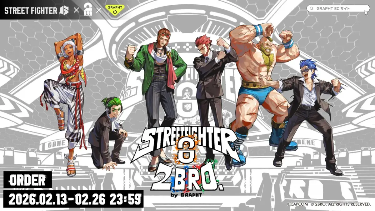 ストリートファイター6×2BRO.×GRAPHT コラボアイテム