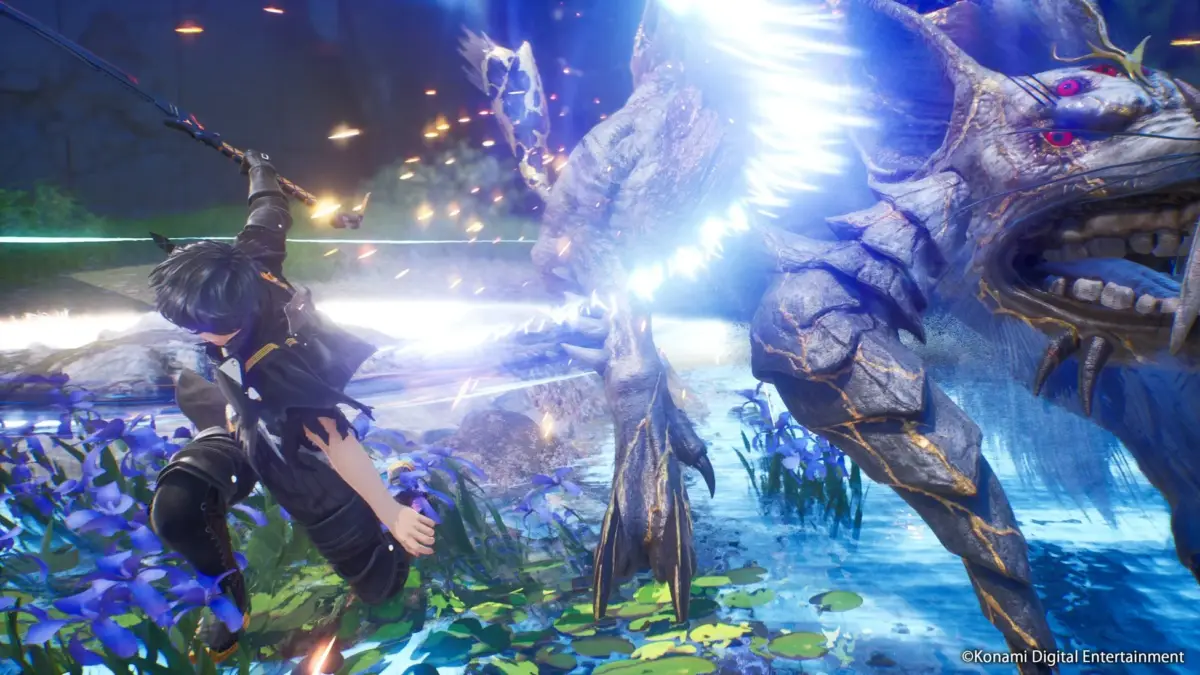 激しい戦闘シーン