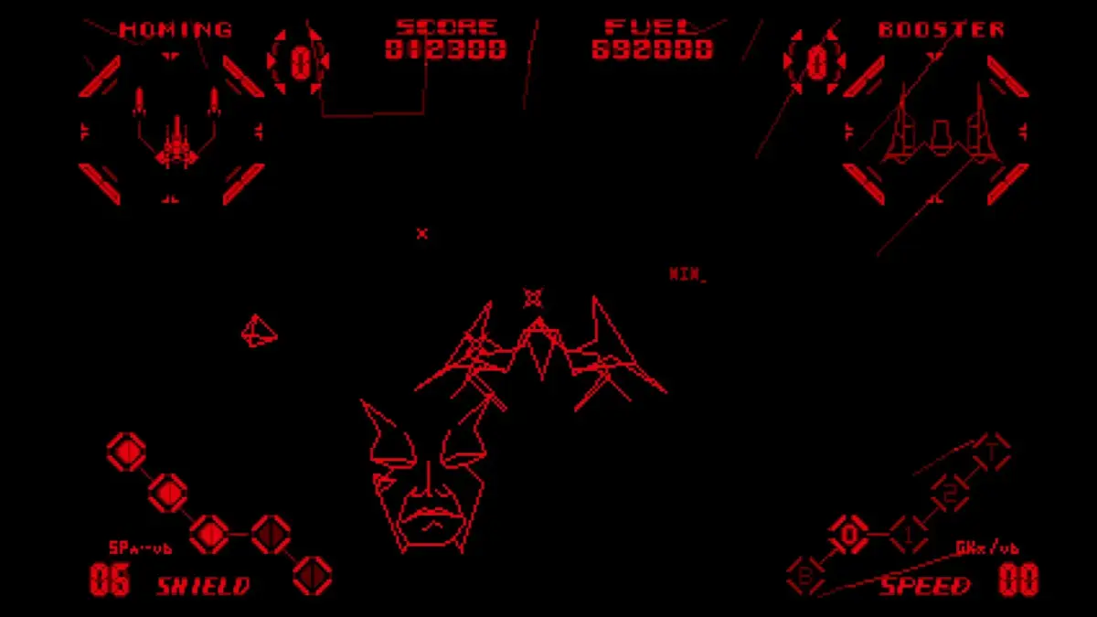 レッドアラームゲーム画面