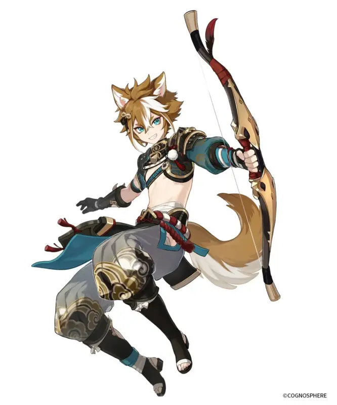 雄々しき戎犬・ゴローの全身イラスト