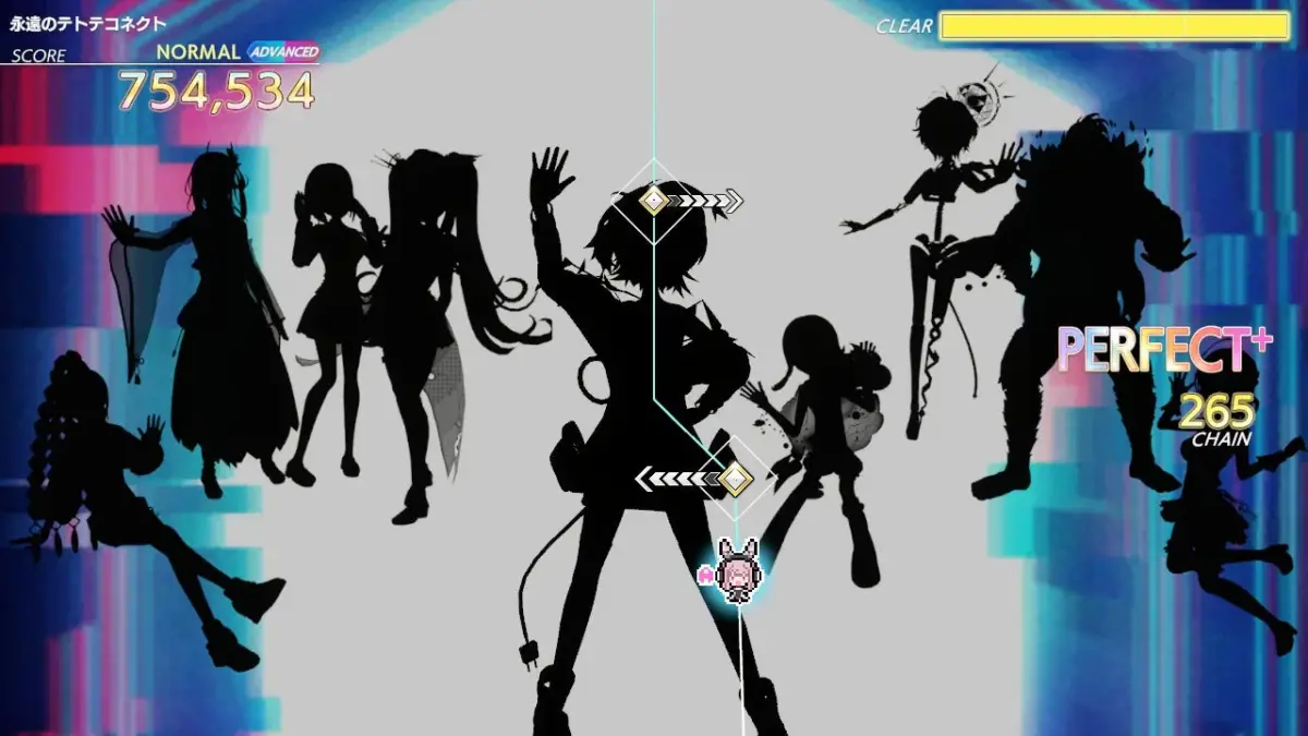 永遠のテトテコネクト プレイ画面