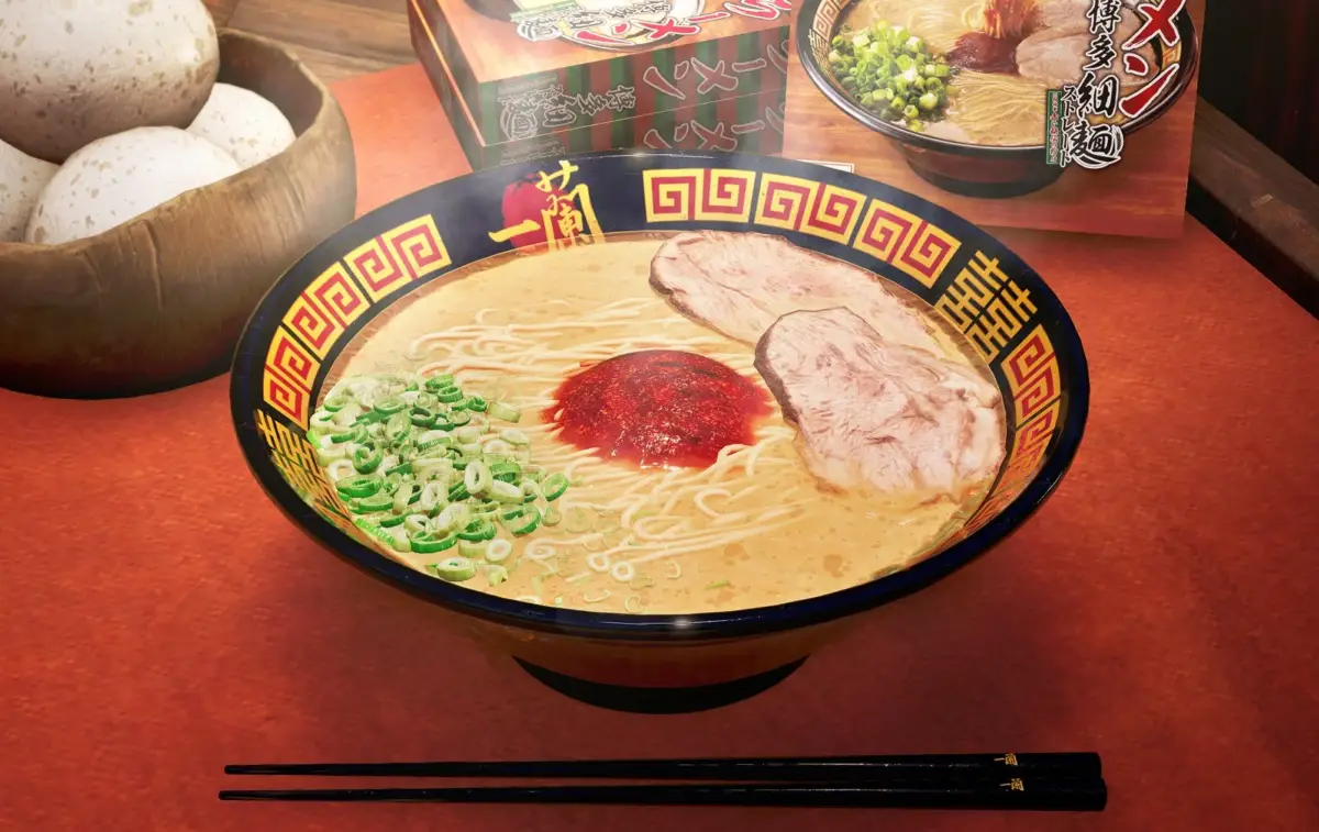 一蘭豚骨ラーメン