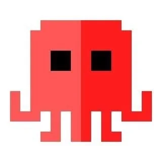 タコのようなキャラクター