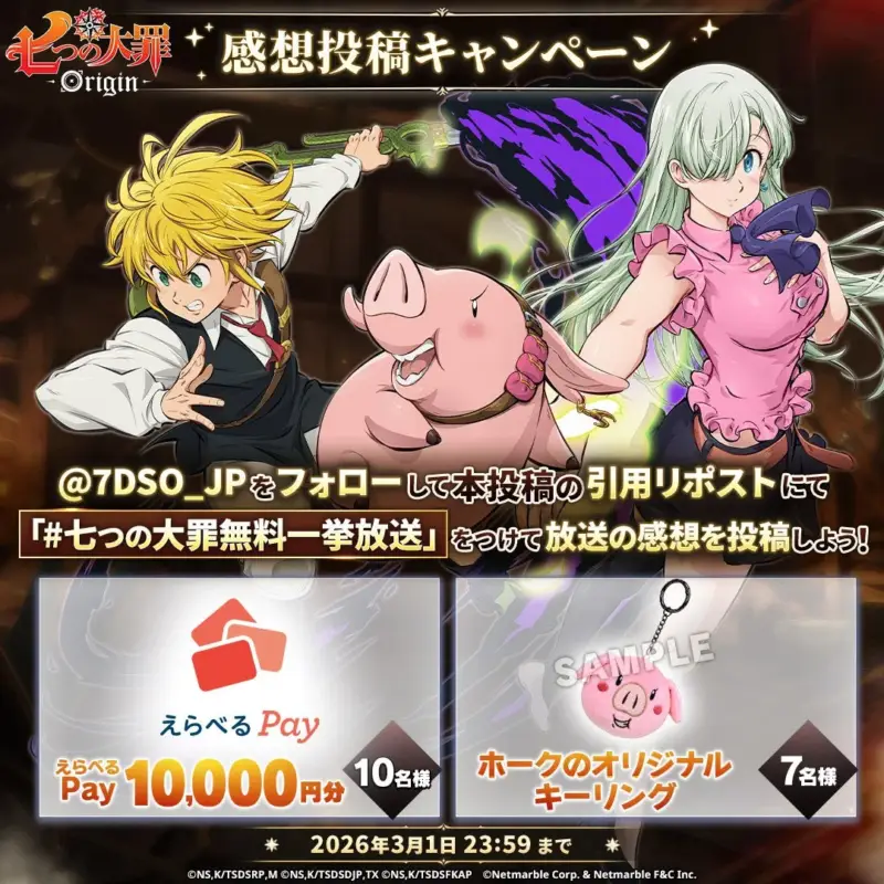 Xキャンペーン告知