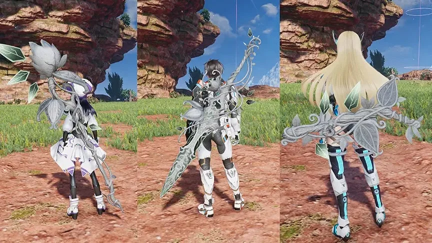 スプラディオシリーズを装備したキャラクター