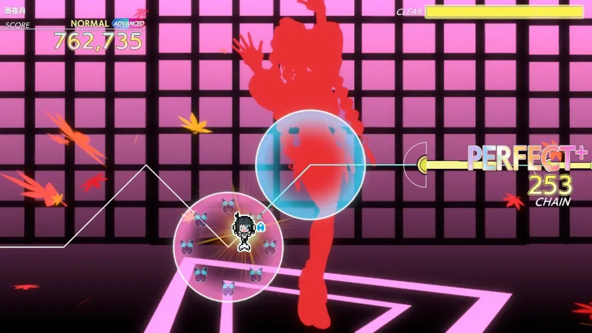 雨夜月 プレイ画面