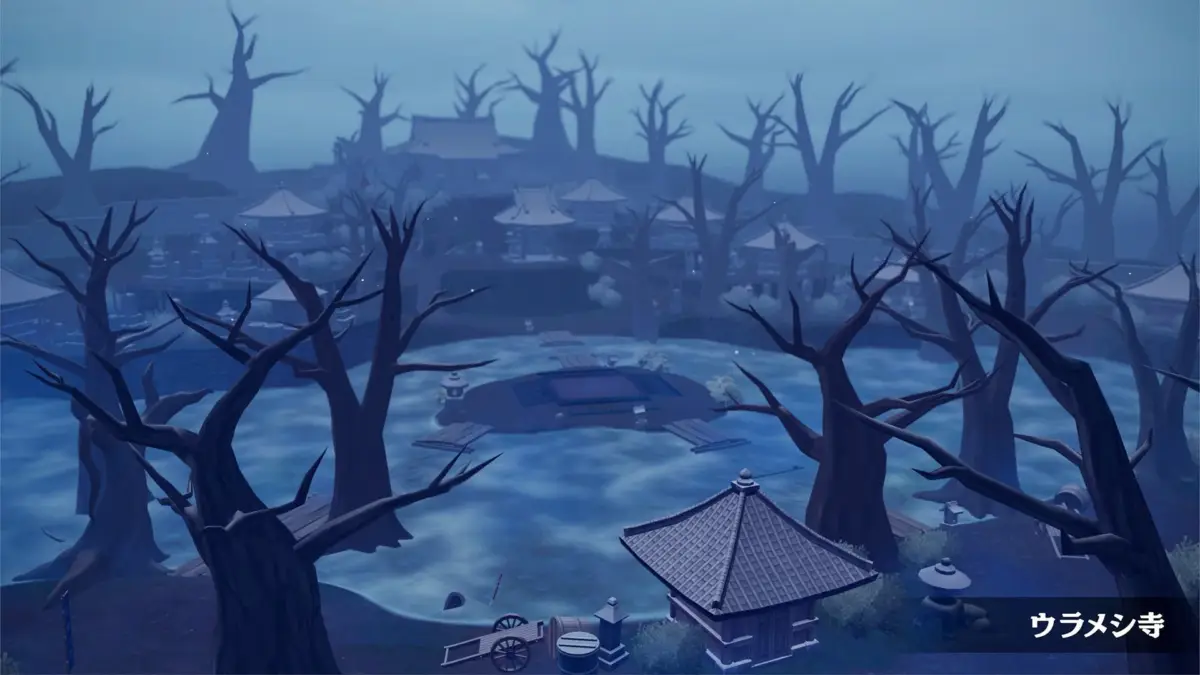 冬模様のウラメシ寺