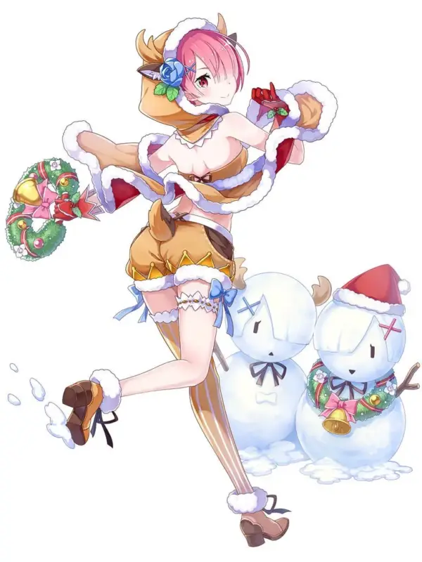 トナカイ姿のラム