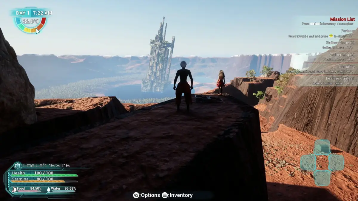 ゲームプレイ画面