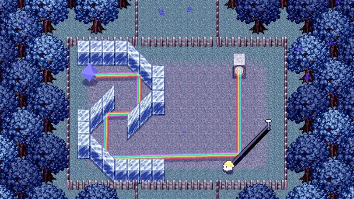 レーザーパズルのステージ