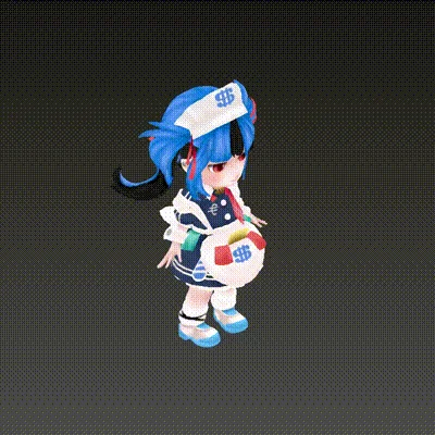 新兎わいゲーム内モーション