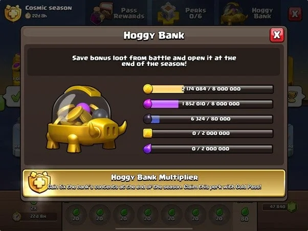 Hoggy Bankの画面