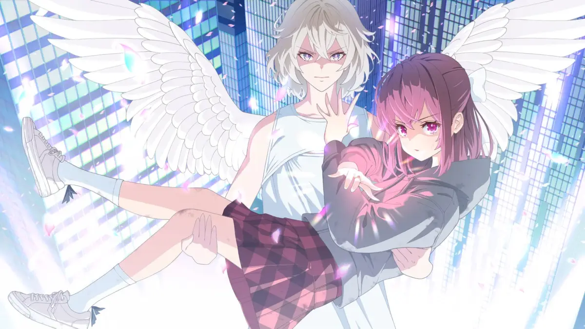 都市の天使と少女