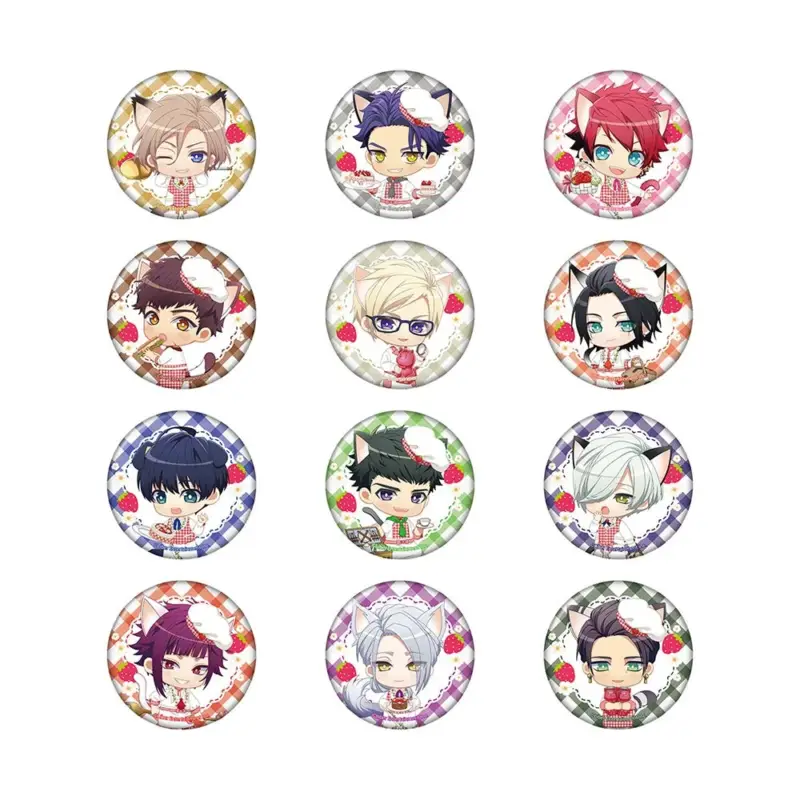 缶バッジコレクション ちびキャラ