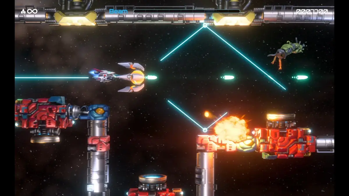 3Dグラフィックのゲーム画面