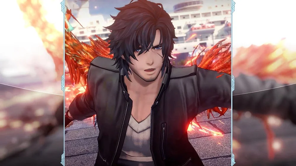 黒髪の男性キャラクター