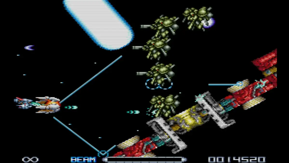 2Dグラフィックのゲーム画面