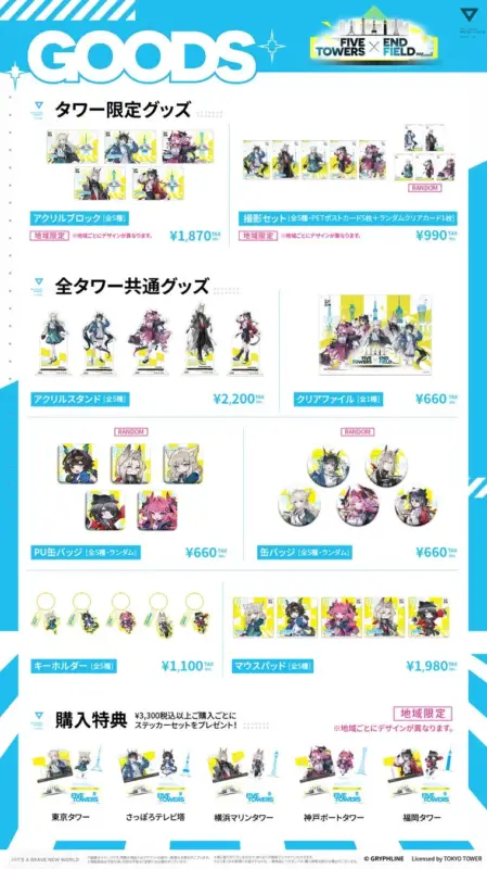 コラボグッズ販売告知画像