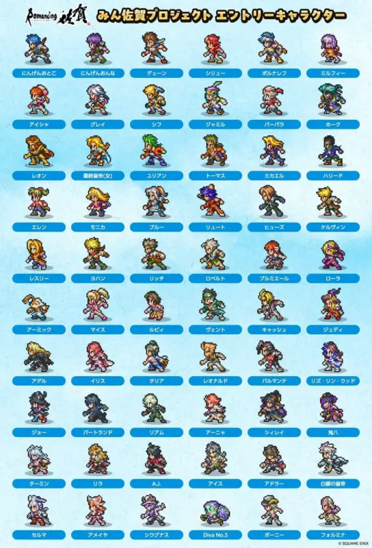 ロマンシングサガのキャラクター一覧