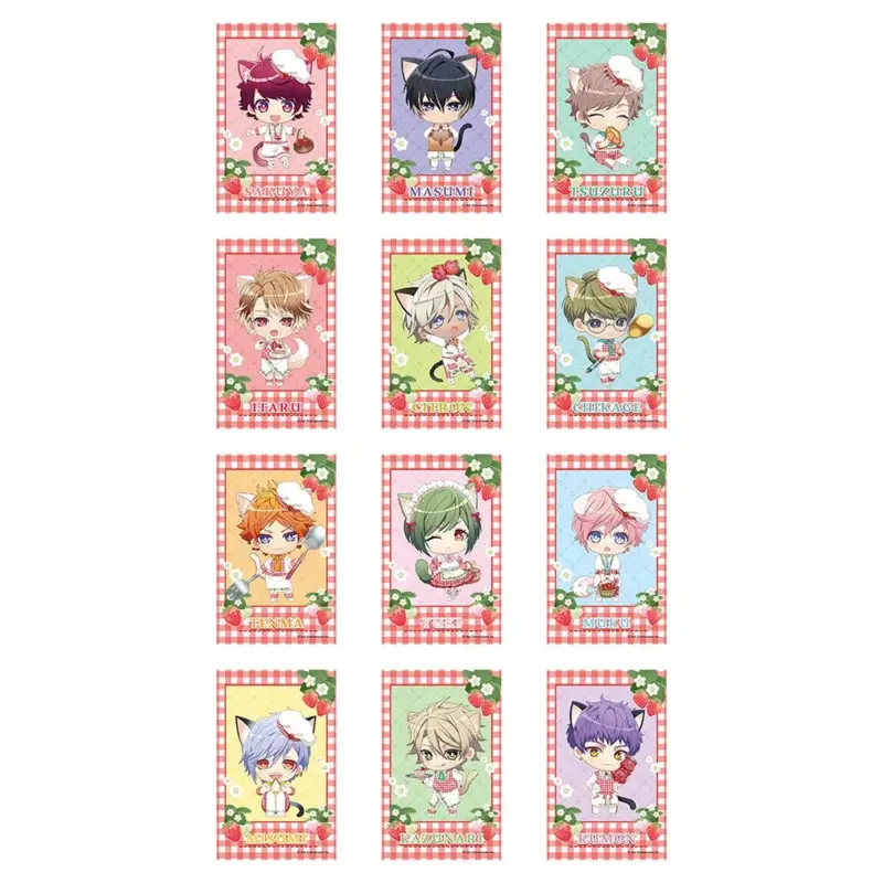 インスタントフォト風カードコレクション ちびキャラ (春組・夏組)