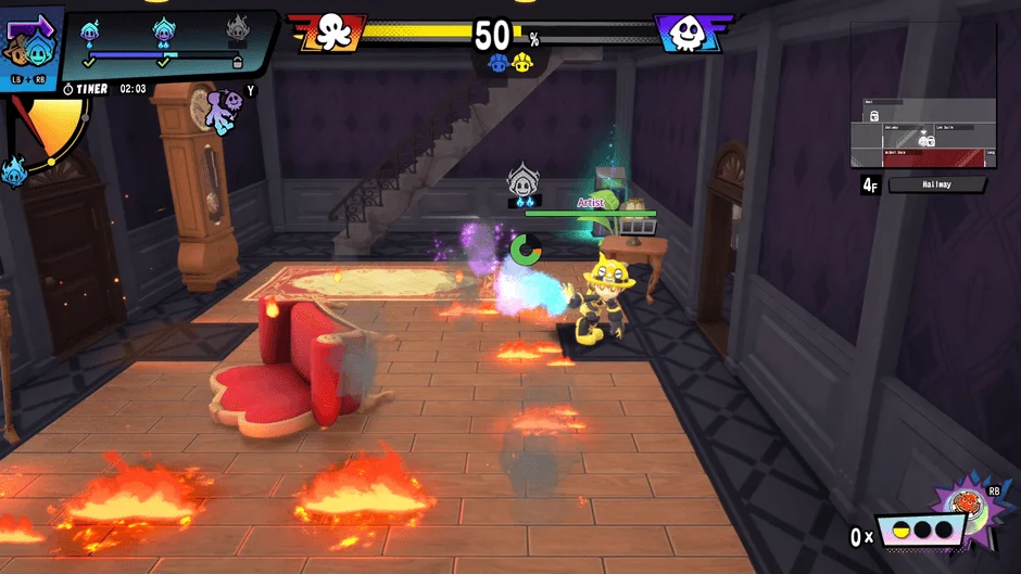 ゲームプレイ画面