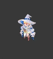 魔法使いのピクセルアート